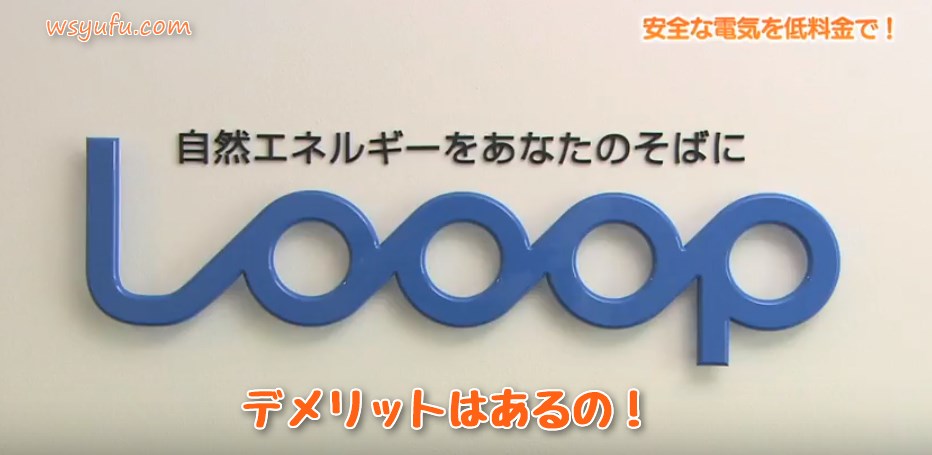looopでんき デメリット