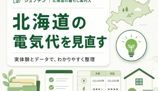 北海道の電気代を見直す