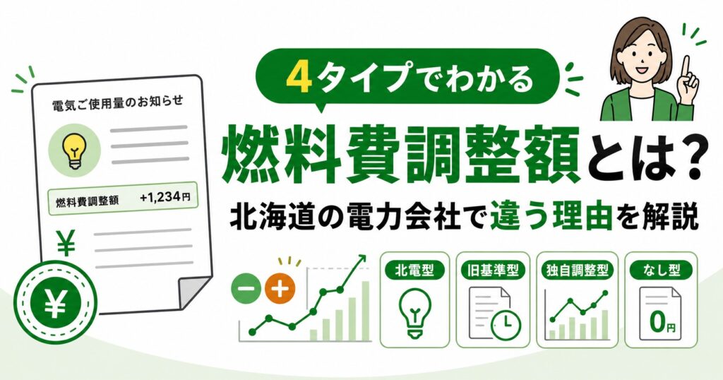 燃料費調整単価 北海道